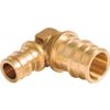 (3)- SharkBite PEX-A Brass 3/4 In. x 1/2 In. Reducing Elbow UAB274LFA