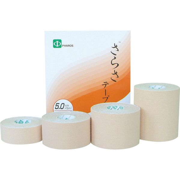 Smooth Elastic Tape, 2.0 x 16.4 ft (5 x 5 m), 6