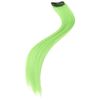 Smiffy's Hair Extensions - Neon Green