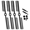 Sarini 2 Sets Garden Windmill Replacement Bracket/Solar Windmill Replacement/Rotating Windmill Bracket/Plastic Lighthouse Lantern Wind Rotator For Lawn Terrace Decoration