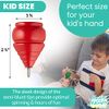 Authentic Spinning Tops Classic Wooden Trompos [Set of 3]