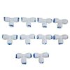 Quick Connector for RO Water Reverse Osmosis System (Pack of 10) (T Type)