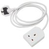 Daewoo 1-Gang Extension, White, 2 m