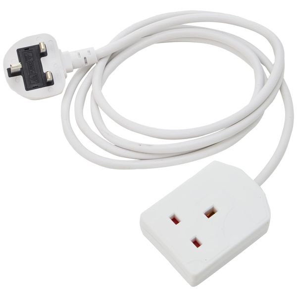 Daewoo 1-Gang Extension, White, 2 m