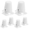 IMIKEYA Clockwork Legged Robot Wind up Movement 6pcs Diy Accessory for Clay Making Toy Part