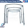Dental Instruments Rubber Dam Starter Set Kit with Frame Punch Clamps 15 Pcs