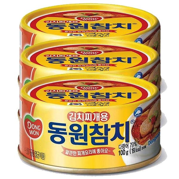 Ileum Shopping^*^m (Delicious Dongwon) Tuna for kimchi stew 100g x 12pcs A13339) Canned tuna vegetables 8801047121954 Canned New Year's Gift Kimchi fried rice Delicious side dishes medi^*^, ab**^No choice