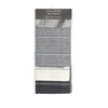 Emma Barclay Utopia 3 Pack Waffle Kitchen Tea Towel Set (45x65cm) (Grey)