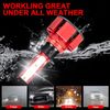 4x H1 LED Headlight Bulbs Conversion Kit High Low Beam 6000K Super Bright White