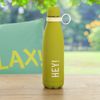 HEY 500 ml Green Thermal Bottle with Ring