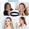 20Pieces 1 Inch Wide Hard Plastic,Headband Plain craft Headband Plastic Hairband for DIY Hair accessories Women Girl Black