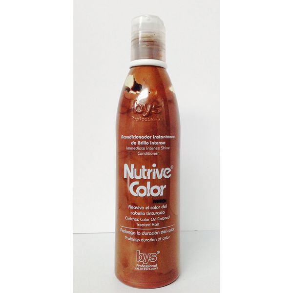 Bys Professional Nutrive Color Immediate Intense Shine Conditioner 9.5 Oz (Brown)