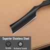 Straight Razor with Strope - Professional Straight Edge Barber Razor Premium Stainless Steel Shaver Razor with Shaving Strop for Men Home & Salon Grooming Using (NO.148)