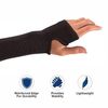 MUELLER Elastic Wrist Support - Regular,Black - black