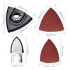 206-Piece Oscillating Tool Sanding Pad Kit for Wood and Plaster