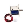sourcing map DC 12V 0.54A 4.5mm Mini Electromagnetic Solenoid Lock Push Pull Type for Electirc Door Lock