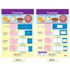 NewPath Learning Fractions Bulletin Board Charts, Set/7 - Laminated, Double-S...