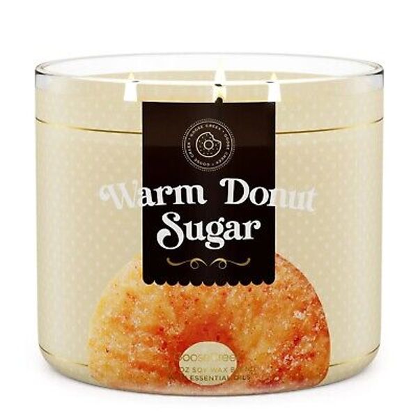 Warm Donut Sugar Large 3-Wick Candle - FREE SHIPPING