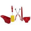 Canning Kit With 2 Cup Measuring Scoop Jar Lifter Funnel And Cleaning Tools