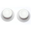 Thumbsticks for Microsoft Xbox 360 controllers concave analog grip sticks - 2 pack White | ZedLabz
