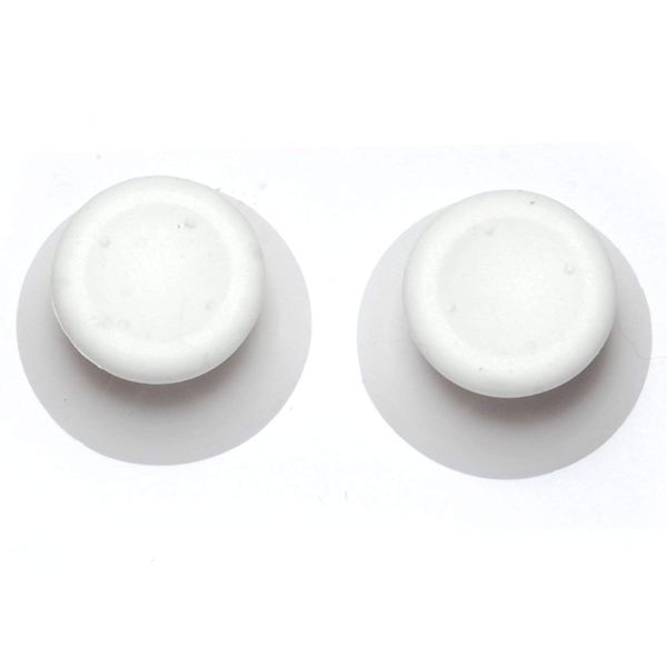 Thumbsticks for Microsoft Xbox 360 controllers concave analog grip sticks - 2 pack White | ZedLabz