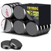 Trymag Magnets For Crafts With Adhesive Backing, Round Disc Magnets Fl