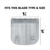Wahl Lithium Ion Beard Trimmer Adjustable 6 Setting Guide Comb Blade Attachment