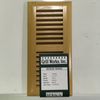 Grill Works Natural Beech Floor Vent 4 x 10