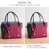 HIGHCAMP Multi-Strap Canvas Smartphone Digital Camera Drop Prevention Hand Strap Key Ring Smart Key, red