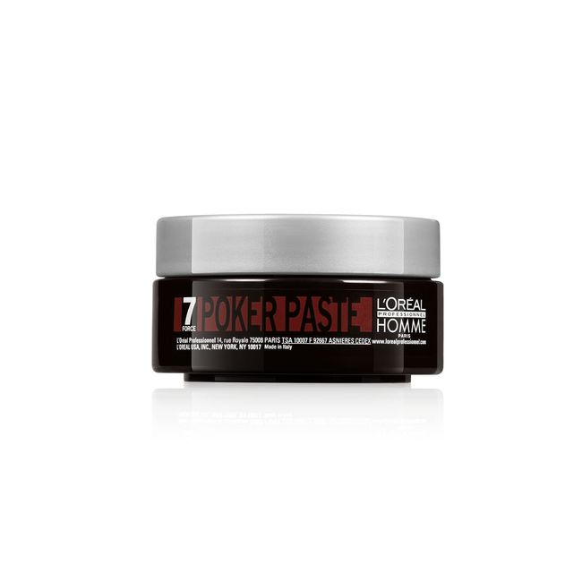 L'Oreal Professionnel Men’s Styling Poker Paste | Provides Extreme Hold | Matte Finish | For All Hair Types | 2.5 Fl. Oz.