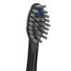 Waterpik Full Size Replacement Brush Heads for Sonic-Fusion Flossing Toothbrush SFFB-2EB, 2 Count Black