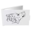 Azeeda 'Wolf's Head' Compact/Travel/Pocket Makeup Mirror (CM00002051)