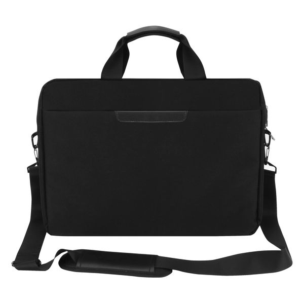 WUHBJJXY Premium Black,17.3-18.4 Inch Laptop Briefcase with Cross-Body Shoulder, Laptop Case Fits Dell, HP, ASUS, Lenovo, MacBook Pro, 3-layer Design,Durable,LIGHTWEIGHT