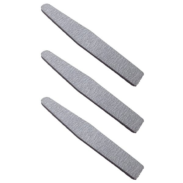 wumio Nail Files, Set of 3, 100G, 180G, Zebra File Nail Tool, Gel Nail Off, Shaving, Nail Buffer, Salon, DIY Self Nail