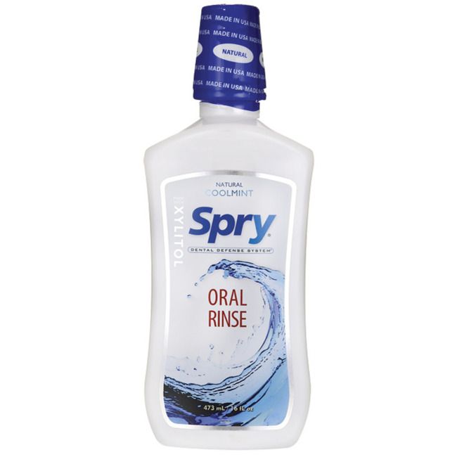 Xlear Spry Oral Rinse - Coolmint Cool Mint 16 fl oz Liquid