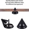 Lawn Mower Dull Blade Sharpener, Sharpener Quickstone for Blade Butcher, Cutting Corundum Sharpening Tool, 4pcs