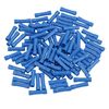 Insulated Straight Butt Connectors Electrical Crimps Terminals Blue 100pc