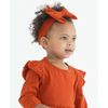 RuffleButts Rust Big Bow Headband - One Size