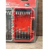 NEW Craftsman 24-pc Screwdriving Bit Set  CMAF1224 Bit Kit- SEALED