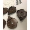 PWS COMPATIBLE Power Window Regulator plastic clips for serie 3 left side