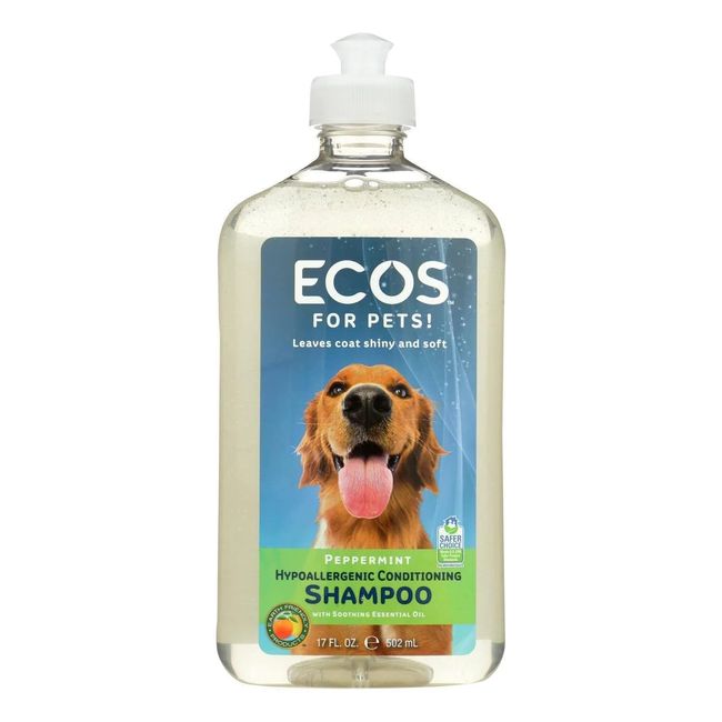 Earth Friendly Products Natural Pet Shampoo Natural Peppermint