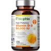 Biophix Vitamin D-3 50000 IU 120 Tabs - Maximum High Potency