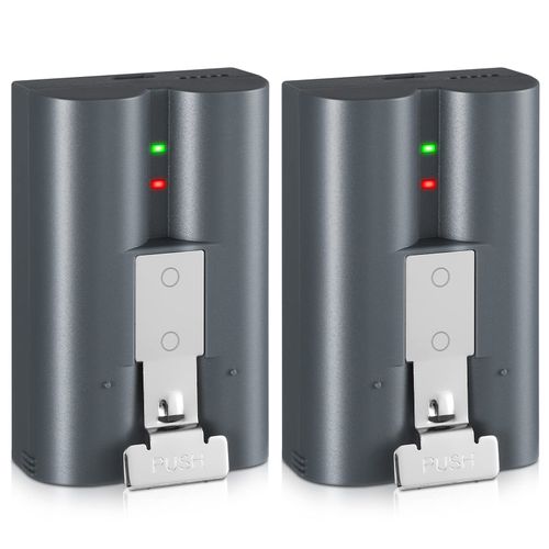 Etrhtec 2 Packs 6040mAh Rechargeable Battery Compatible with Ring-Video Doorbell 2/3/4, Video Doorbell 3 Plus, Stick Up Cam Battery (2nd & 3rd Gen) and Spotlight Cam Battery