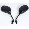 Deluxe Scooter Rear View Mirror Pair for Most Pride Mobility Scooters (Only Works with Scooters with Screw Holes On The Tiller)