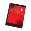 5 Star Office Clip Folder 3mm Spine for 30 Sheets A4 Black [Pack 25]