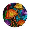 Jellyfish Colorful Tropical Underwater Ocean Pattern PopSockets Standard PopGrip