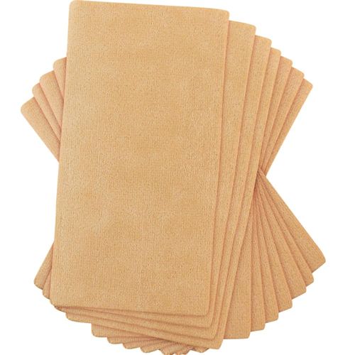 Beige Wood Airlaid 1/6 Fold Rectangle Paper Guest Towels (12 x 15.75") - Pack Of 20 - Luxurious Design, Perfect Party Supplies For Weddings, Events, Restaurants, Home Use & More