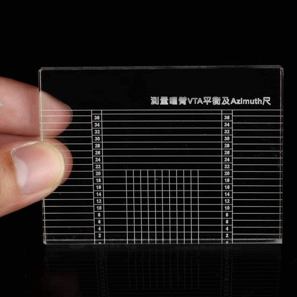 Fasizi Hi-Fi Tonearm VTA & Cartridge Azimuth Alignment Ruler Headshell Alignment Block