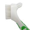 4 x Denture Brushes ~ Rubber Grips, Easy Hold Handle, Double Bristle Head