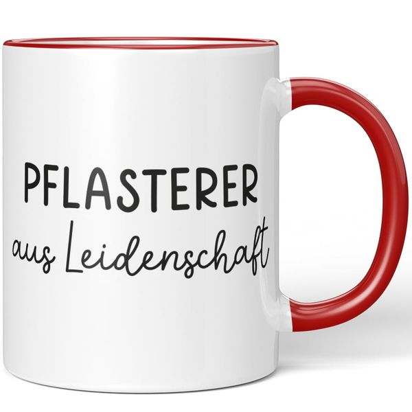 JUNIWORDS Passion Plaster Mug, Red (6655215)